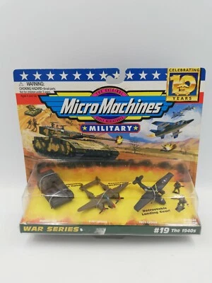Vintage Micro Machines Military World War WWII War Series #19 The 1940s  HTF New - Image 1 of 2