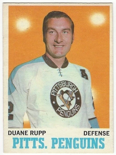 1970-71 OPC HOCKEY #89 DUANE RUPP - VERY GOOD+ - Image 1 of 1