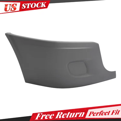 For Freightliner Cascadia 2008-2017 Front Bumper End Cap Cover Right Gray - Image 1 of 4
