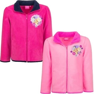 Disney Princess Fleece Chaqueta Niña Rosa/Rosa Chaqueta Primavera Verano HO1292 - Imagen 1 de 3