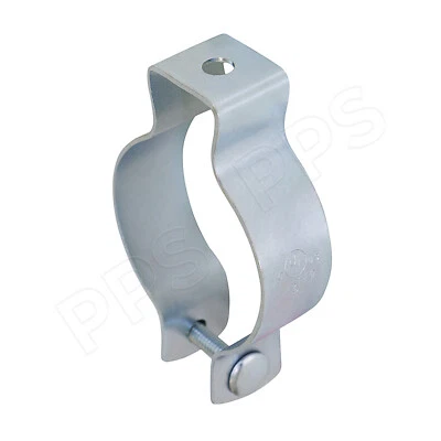 HIGHCRAFT 1/2"-4"in Steel Rigid Conduit Pipe Hanger Clamp with Nut and Bolt Pipe Plumbing