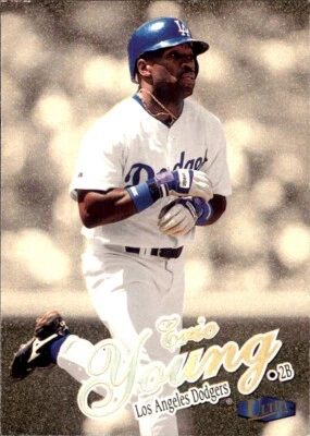 1998 Fleer Ultra GOLD MEDALLION #96G Eric Young Sr LOS ANGELES DODGERS - Image 1 of 2