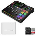 Rode Rodecaster Pro Ii Console With Rodecover Ii And 32Gb Sandisk Microsd Card