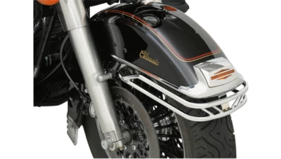 Riel de guardabarros delantero cromado Drag Specialties 9109994A Harley Davidson Touring Foto 1 de 2