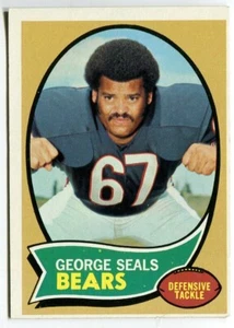 1970 Topps #12 George Seals Chicago Bears - Rookie Card - Picture 1 of 2