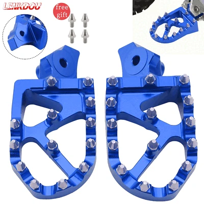 Reposapiés anchos para moto de cross reposapiés para Honda XR100R XR80R CRF100F XR70R XR50R  Foto 1 de 4