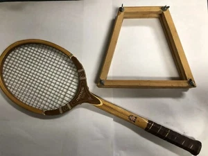 Vintage TAD Davis Imperial Tennis Racquet All Original wood Classic - Picture 1 of 9