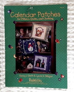 Possibilities CALENDAR PATCHES Booklet 12 Designs Nancy Smith Lynda Milligan - Picture 1 of 12