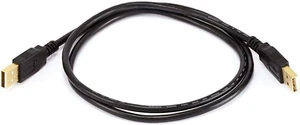 Monoprice 105442 3Ft USB 2.0 a Male to a Male 28/24AWG Cable (Gold Plated) - Picture 1 of 12