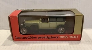 Solido 1925 Panhard 140 Prestige Model Classic Car in Original Case and Box 1:43 - Picture 1 of 12