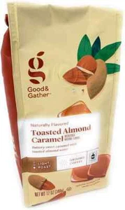 2 SACCHETTI GOOD & COLLECT TOSTATO MANDORLA CARAMELLO CAFFÈ MACINATO SACCHETTO 12 OZ - Foto 1 di 1