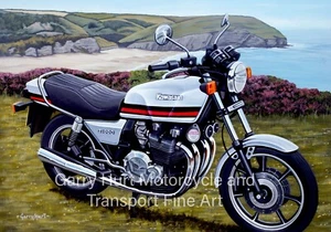 Impresión Kawasaki Z1000j, Moto Talla A3 Edición Limitada - Imagen 1 de 1