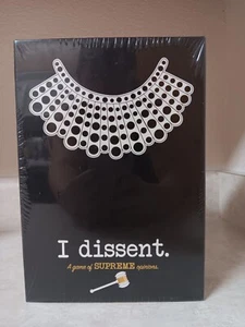 I Dissent Board Game: A Game of Supreme Opinions Ruth Bader Ginsberg SEALED NEW - Picture 1 of 6