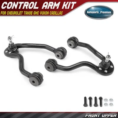 2x Conjunto de brazo de control superior delantero y rótula para Chevrolet Tahoe GMC Yukon Foto 1 de 4