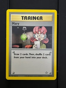 Pokemon Mary Neo Genesis 87/111 Rare Unlimited Regular - Picture 1 of 2