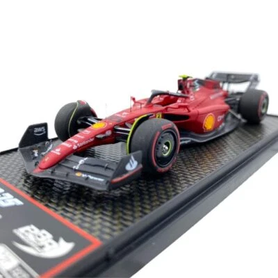 Modellino F1 1/43 BBR Model Ferrari F1-75 Bahrain GP 2022 #55 C. Sainz - Immagine 1 di 4