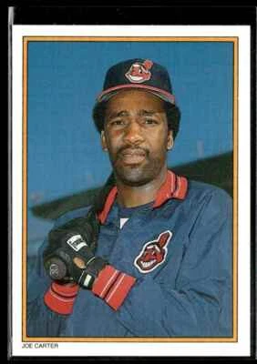 1987 Topps Glossy Send-Ins Joe Carter Cleveland Indians #16 - Image 1 of 2