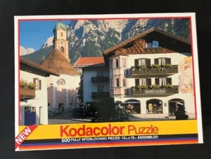 KODAK Mittenwald Germany Sealed 1991 500 Piece Puzzle 13"x19" - Picture 1 of 8