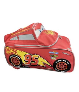 Mochila escolar grande de 16 pulgadas Pixar Cars Lightning McQueen en forma de 16 pulgadas - Imagen 1 de 2