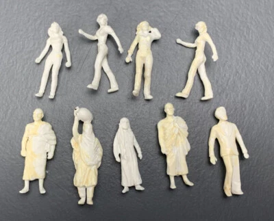 9X Lot O Scale Preiser Travelers & Mecca Pilgrams Unpainted O2085 LZ - Image 1 of 4