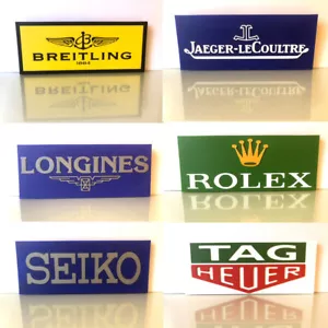 Reloj Logos Breitling Cartier Cronógrafo Longines Omega Tag Heuer Tudor Jaeger - Imagen 1 de 12