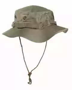 US GI Boonie Oliv XL Dschungelhut Tropenhut Safarihut Sonnenhut Beanie Army BW - Bild 1 von 1