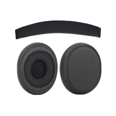 Almohadillas de repuesto cubiertas cojines de diadema para auriculares inalámbricos Logitech H800