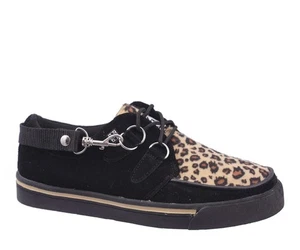 T.U.K. Sneakers A6142 2 Rings Leo Cat Natural Beige - Picture 1 of 12
