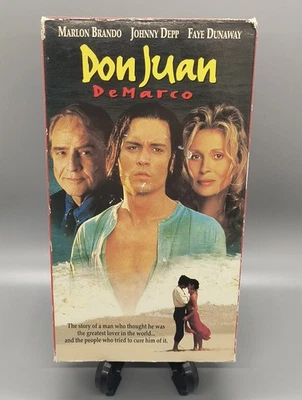 Don Juan de Marco (VHS, 1995) Johnny Depp  - Image 1 of 4