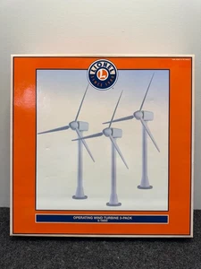 Paquete de 3 accesorios de tren para turbina eólica en funcionamiento Lionel escala O 6-16850 - Nuevo en caja - Imagen 1 de 4