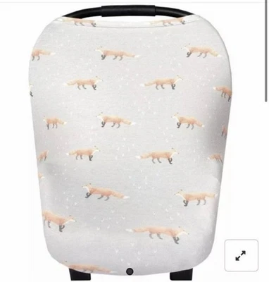 Cubierta de enfermería Cooper Pearl para asiento de coche multiuso con diseño Swift Fox Foto 1 de 4