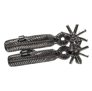 Espuela Ralladas Acero Stainless Steel Spurs - Picture 1 of 3
