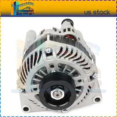 Alternador para Pontiac GTO 2004 V8 5,7 L 140 amperios 12 V en sentido horario polea de 6 ranuras Foto 1 de 4