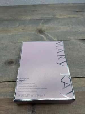 Mary Kay TimeWise Repair Lifting Bio-Cellulose Mask Pack Of 4. Combat Wrinkles - Image 1 of 2