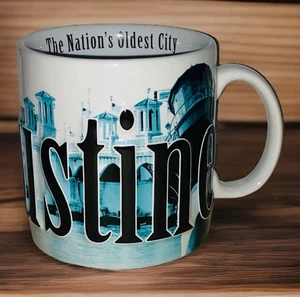 St Augustine Florida 3D Oversized Souvenir Coffee Mug 18 oz Nation’s Oldest City - Picture 1 of 5