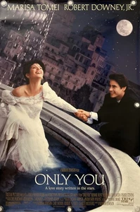 ONLY YOU Original One Sheet Movie Poster - 1994 - ROBERT DOWNEY JR. - Picture 1 of 6