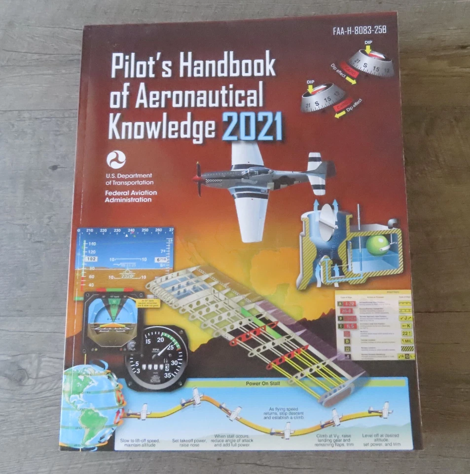 Pilot's Handbook of Aeronautical Knowledge 2021, FAA-H-8083-25B, Nicolas Malloy - Image 1 of 4