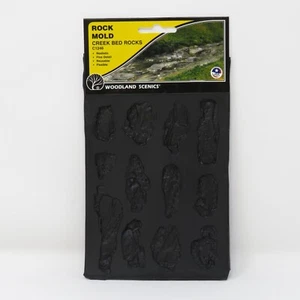 Woodland Scenics C1246 Creek Bed Rock Mold Scenery Landscape for Train Layout - Picture 1 of 3