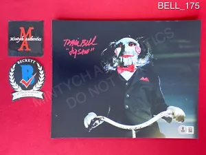 Tobin Bell Jigsaw Saw autografato firmato 8x10 foto Beckett COA horror - Foto 1 di 7