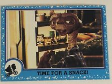 E.T. The Extra Terrestrial Trading Card 1982 #26 Time For A Snack