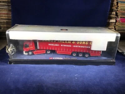 K-88 CORGI 1:50 SCALE DIE CAST TRUCK - 75401 LAYLAND DAF 85 SERIES CURTAINSIDE - Image 1 of 4