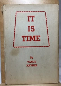Vance Havner's It Is Time in Dust Jacket - Picture 1 of 6