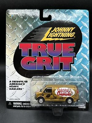 2000 Johnny Lightning GOLD GMC VAN ALVIN & CHIPMUNKS TRUE GRIT Playing Mantis - Image 1 of 3