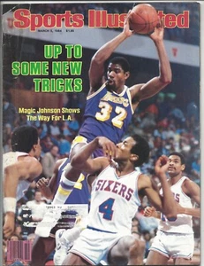 1984 3/5 Sports Illustrated magazine Magic Johnson Los Angeles Lakers FPL - Picture 1 of 1