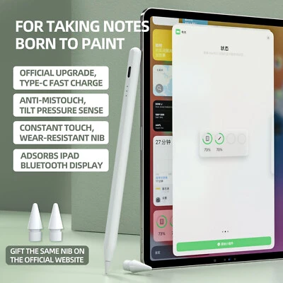 For Apple Pencil 1st Generation Pen Stylus For Ipad 6th 7th 8th 9th 10th Gen - Image 1 of 4