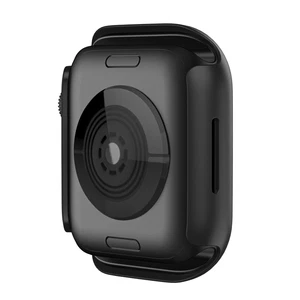Coque de protection antichoc en TPU pour Apple Watch Series 9 / 8 / 7 45mm Noir - Photo 1 sur 3