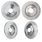 Front and Rear Disc Brake Rotors For 2005 Chevrolet Uplander Front Wheel Drive Chevrolet Uplander