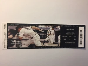 NEW YORK YANKEES VS TAMPA BAY RAYS  AUGUST 14, 2018 TICKET STUB - Picture 1 of 1