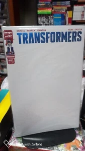 TRANSFORMERS 1 WHITE VARIANT COVER BIANCA BLUE LOGO SALDAPRESS TIRATURA LIMITATA - Imagen 1 de 1