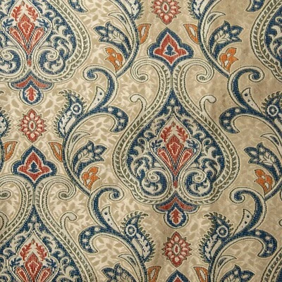 Versailles Damask Jacquard, 54" Wide, Upholstery Window Craft, Fabric By Yard - Image 1 of 4